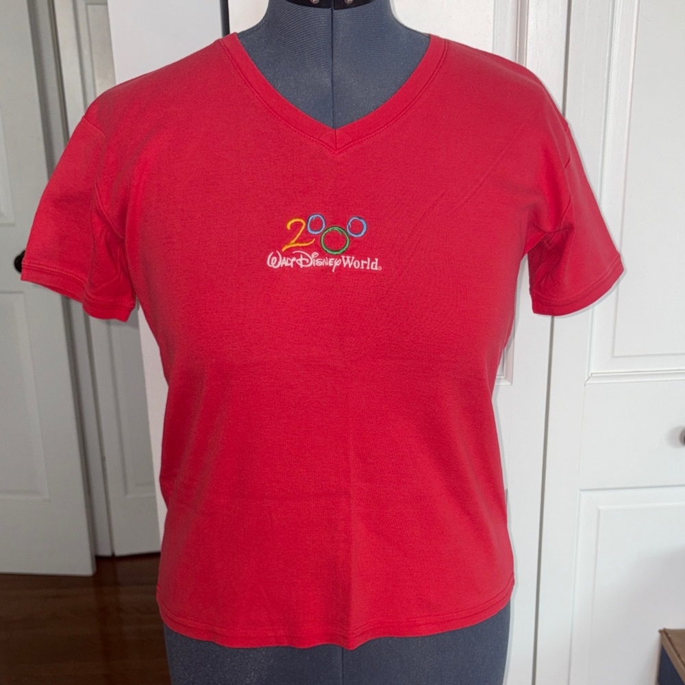 Disney Red Short Sleeve Tee